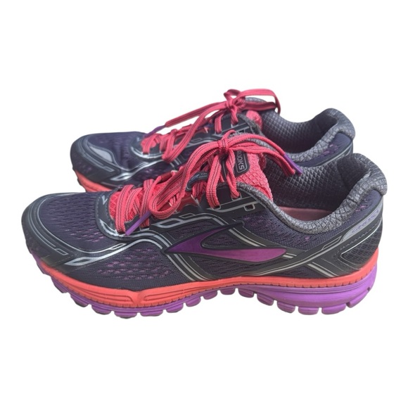 Brooks Womens Ghost 8 Size 8 B Anthracite Purple
Running Shoes 1201931B038 - Picture 1 of 10